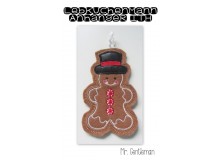 ITH Anhänger - Lebkuchenmann Mr. Gentleman Gingerbread Christmas